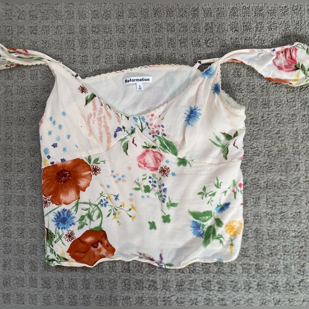Reformation Belinda Top